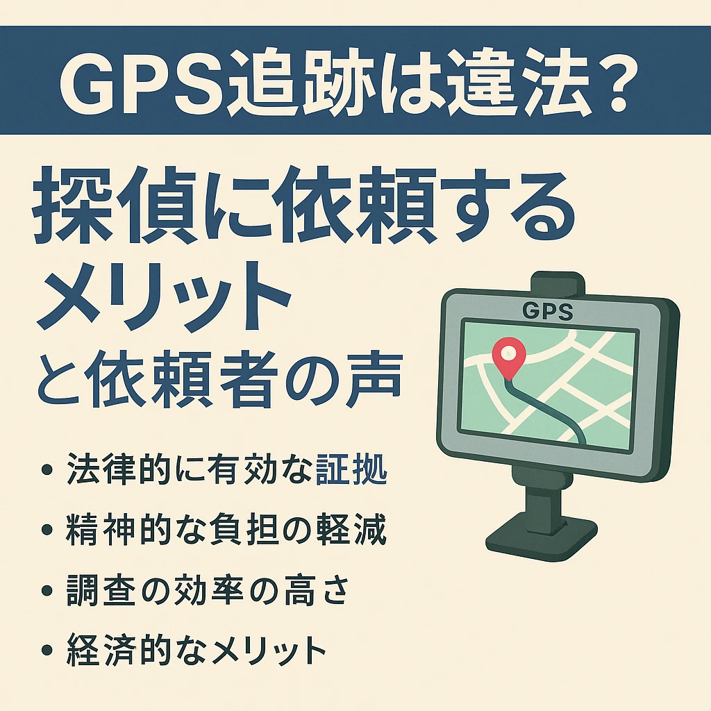 GPS調査のイメージ