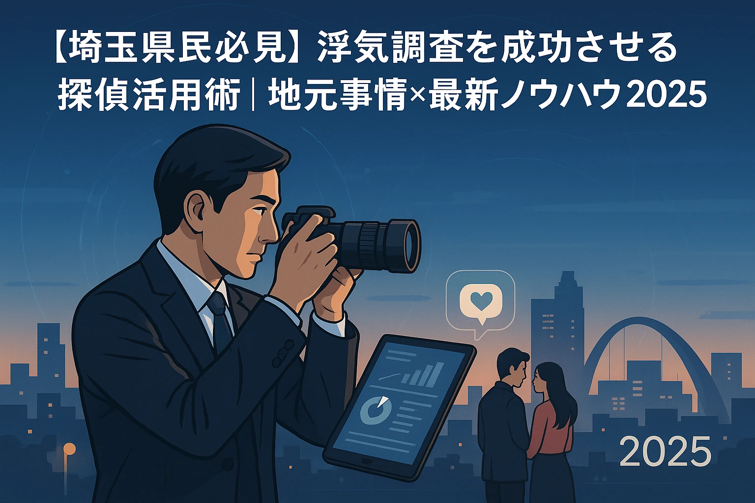 浮気調査のイメージ