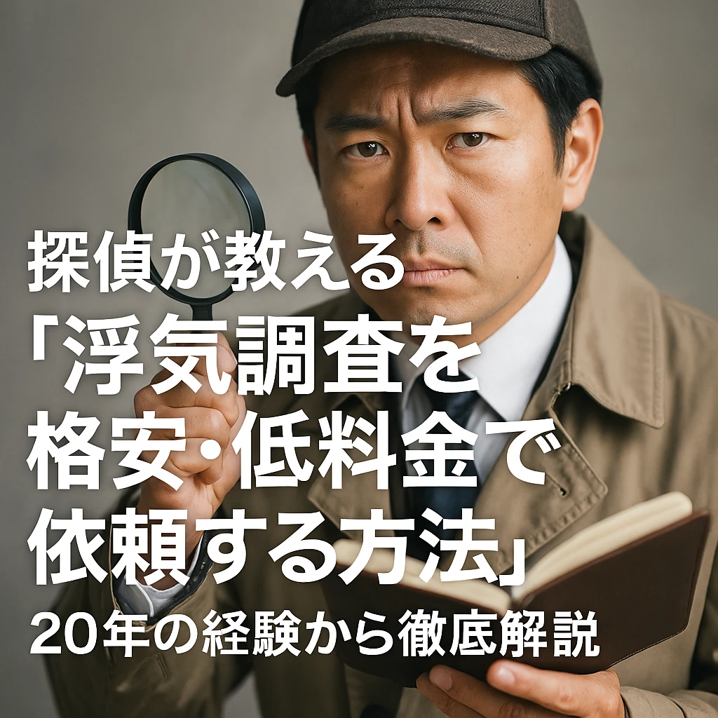 浮気調査のイメージ