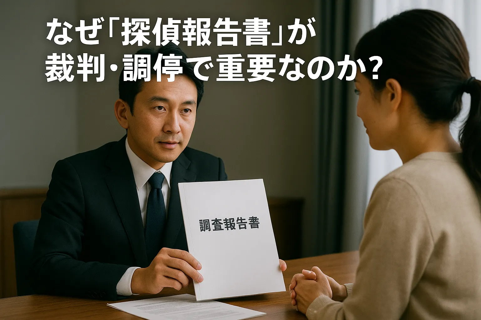 浮気調査のイメージ