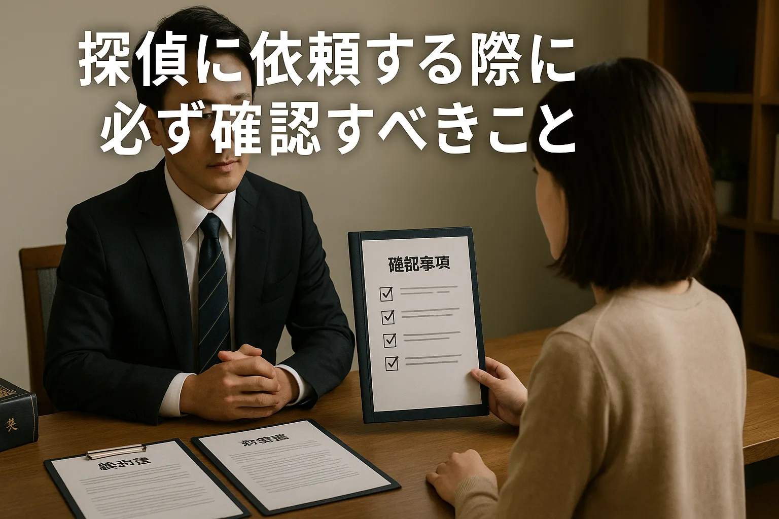 浮気調査のイメージ