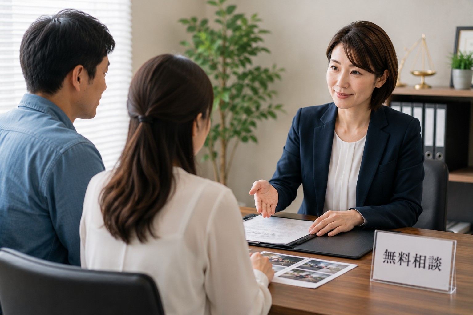 無料相談の様子