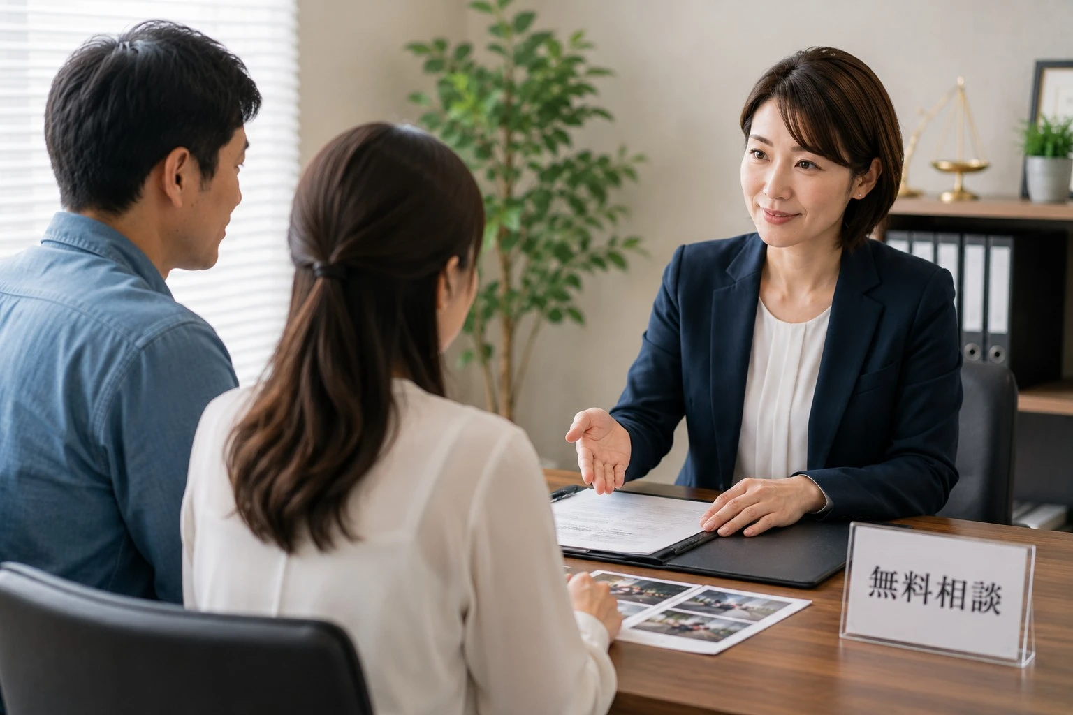 無料相談の様子