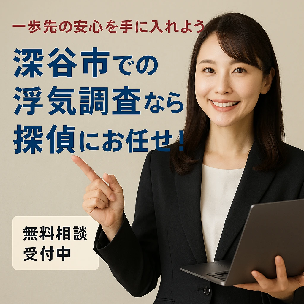 深谷市の探偵・各種調査 対応エリア|総合探偵社R.A.D