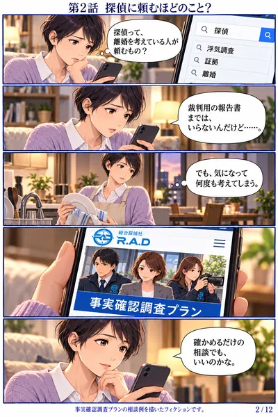 事実確認編 第2話 探偵に頼むほどのこと？