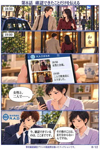 事実確認編 第8話 確認できたことだけを伝える