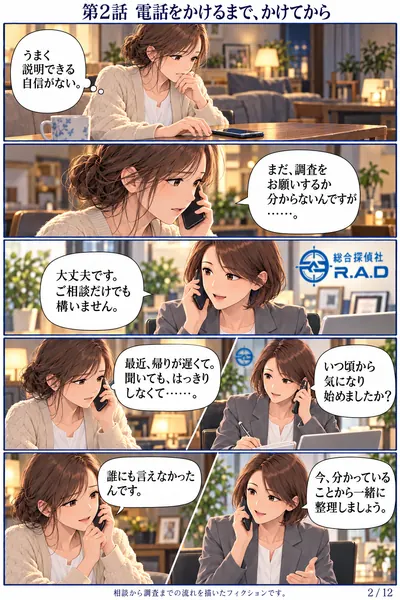 修復編 第2話 電話をかけるまで、かけてから