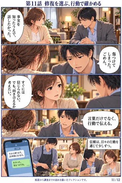 修復編 第11話 修復を選ぶ、行動で確かめる