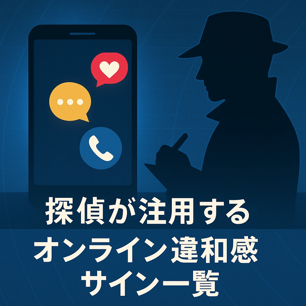 浮気調査のイメージ