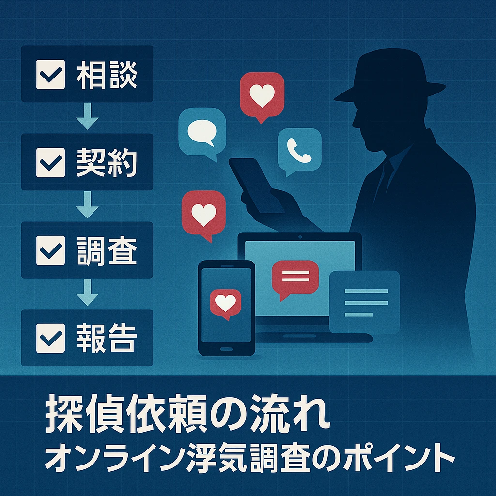 浮気調査のイメージ