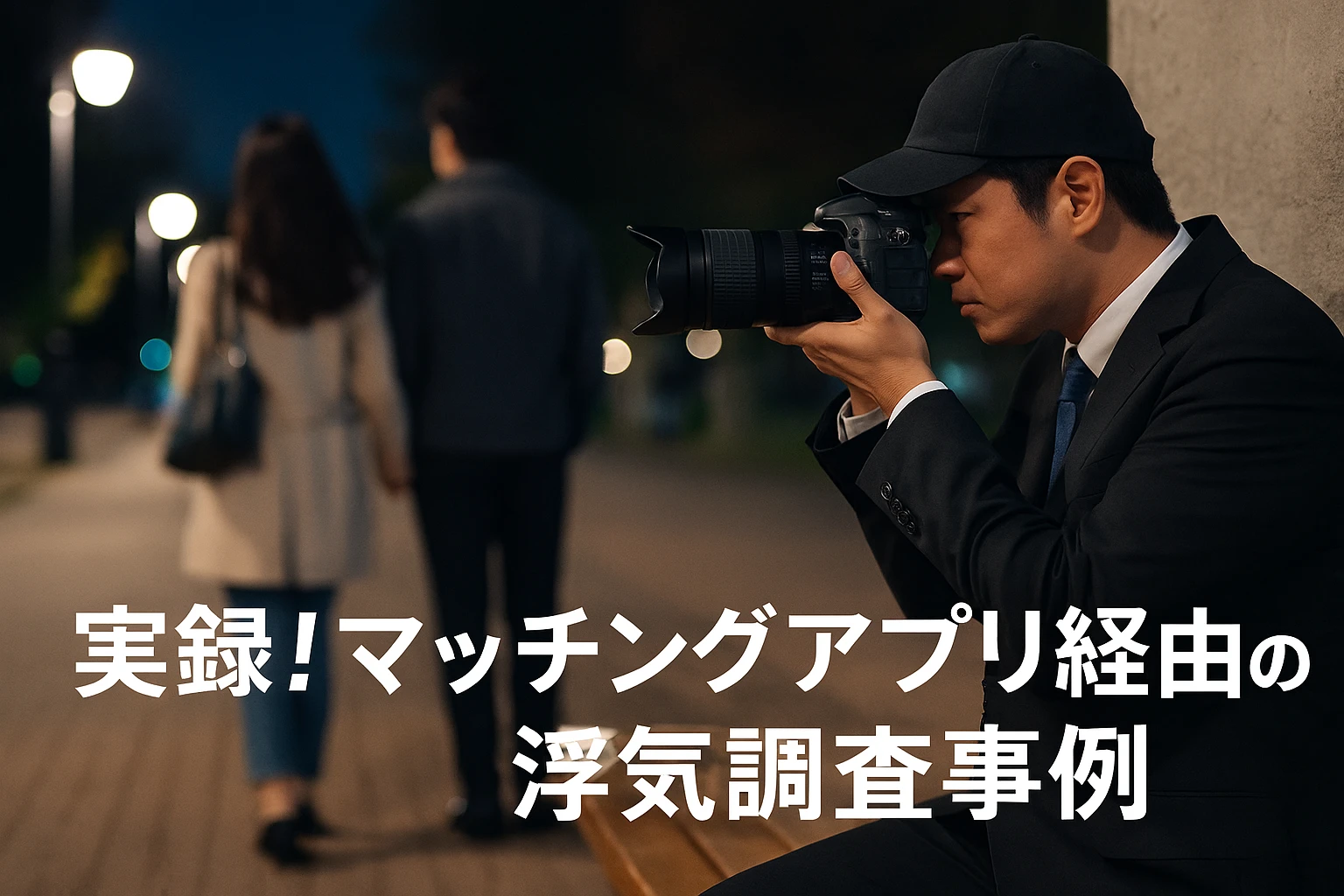 浮気調査のイメージ