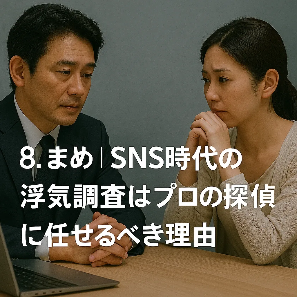 浮気調査のイメージ