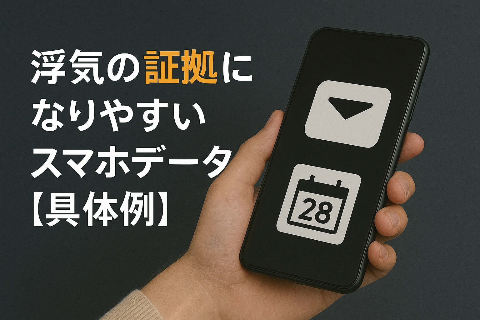 浮気調査のイメージ