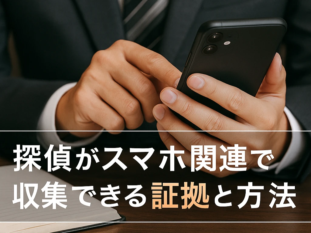 浮気調査のイメージ
