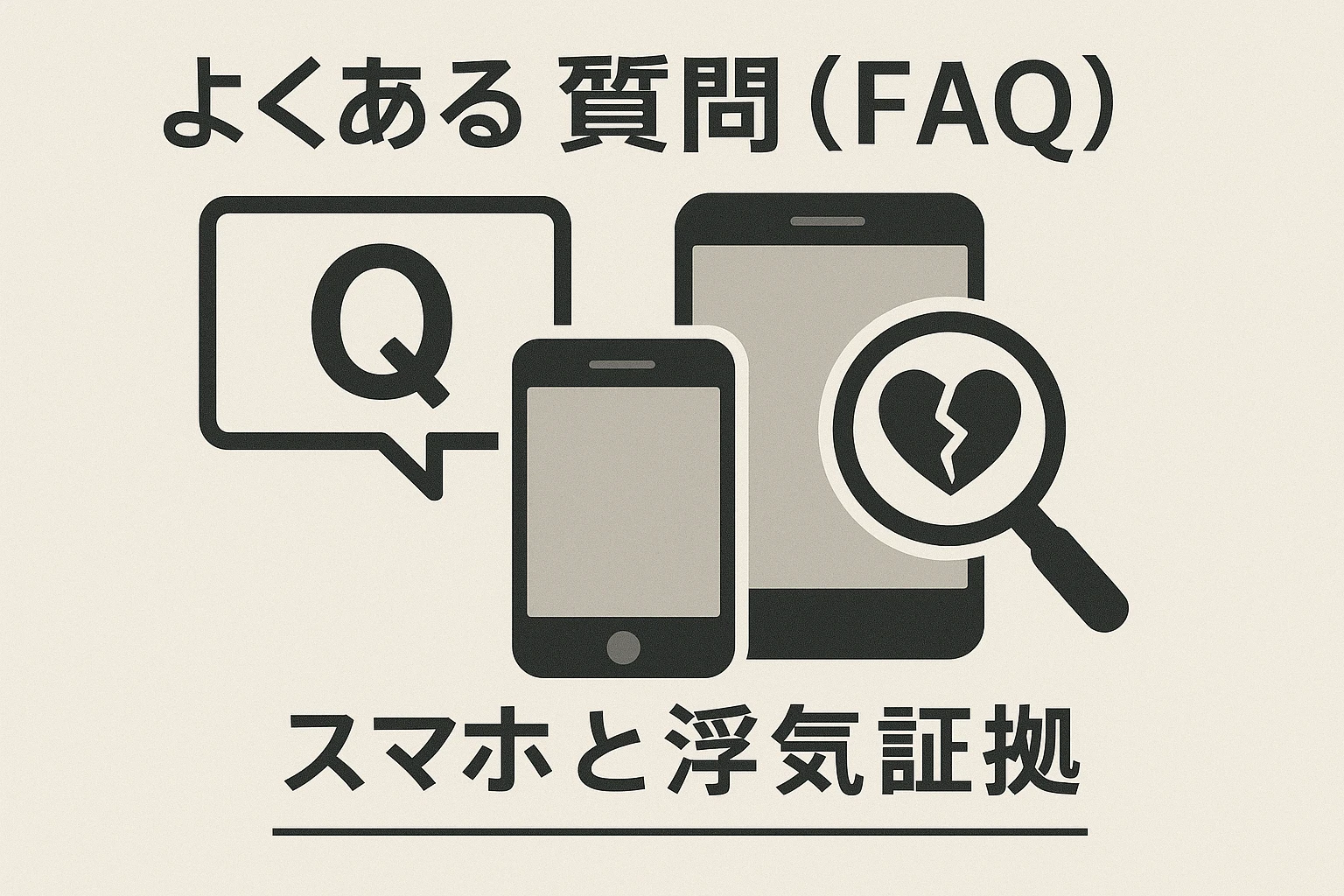 浮気調査のイメージ