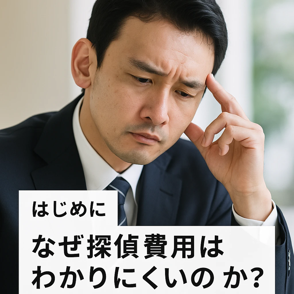 探偵のイメージ