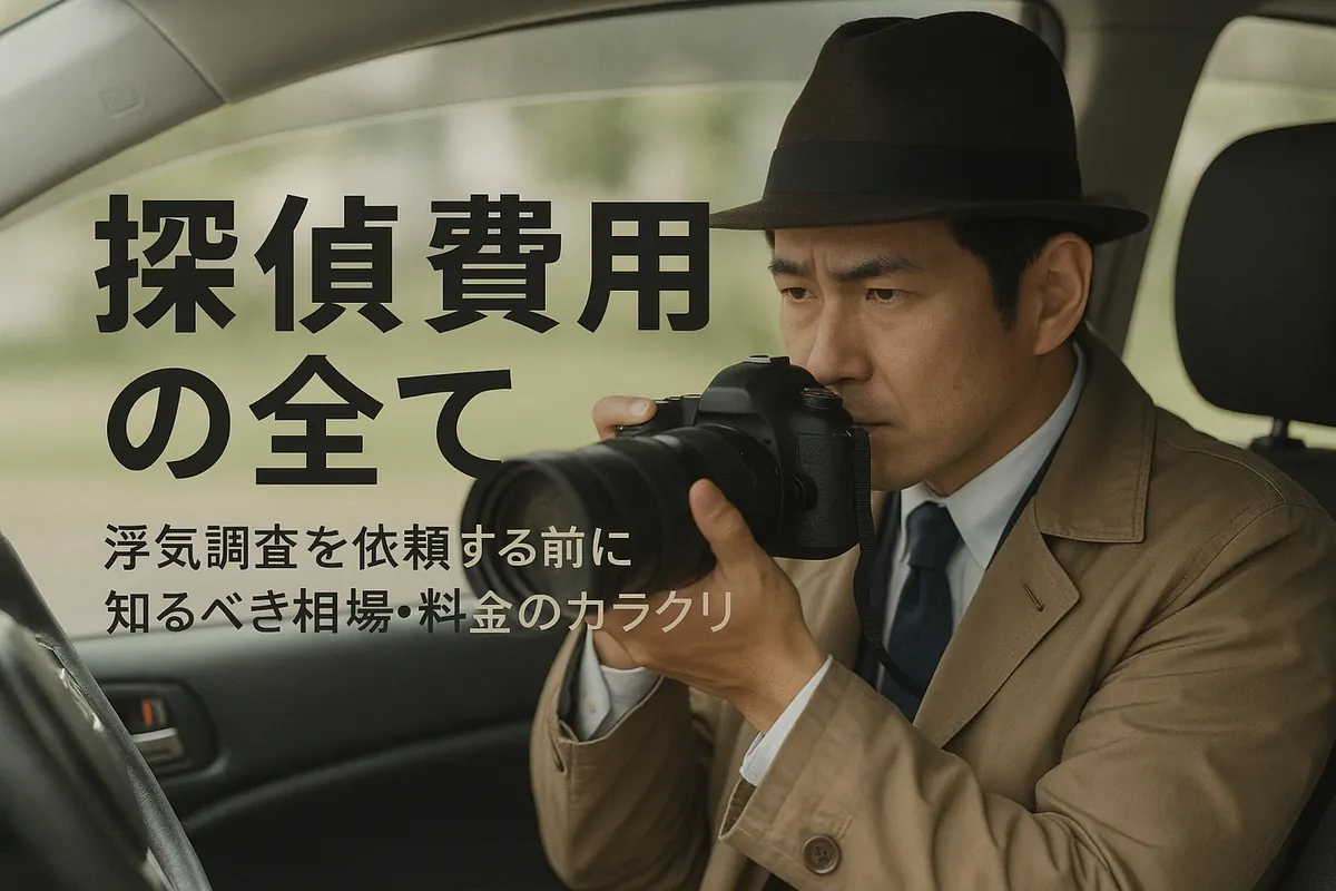 探偵のイメージ