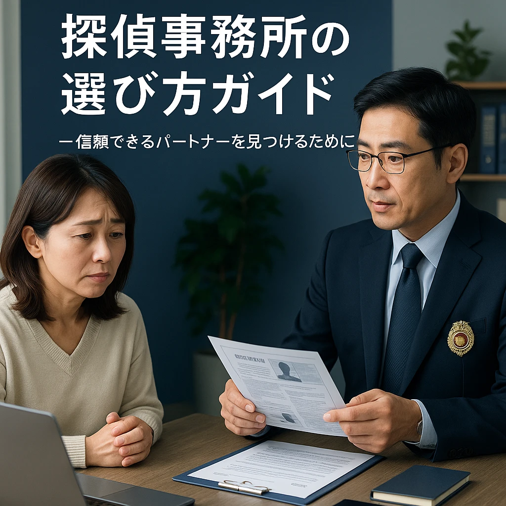 探偵のイメージ