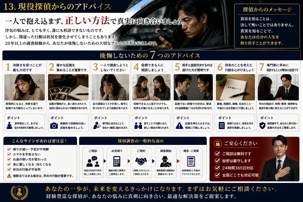 浮気調査のイメージ