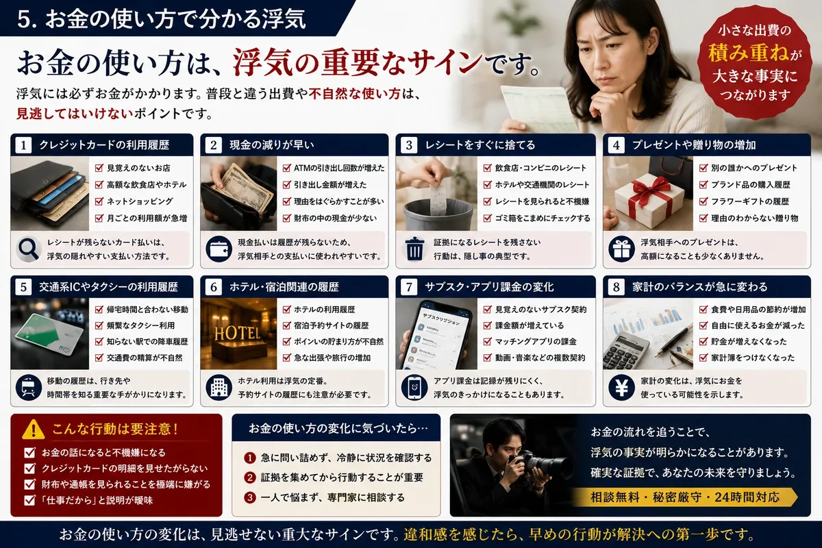 浮気調査のイメージ