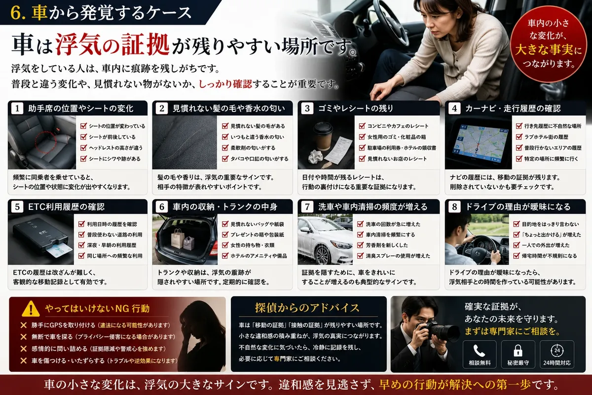 浮気調査のイメージ