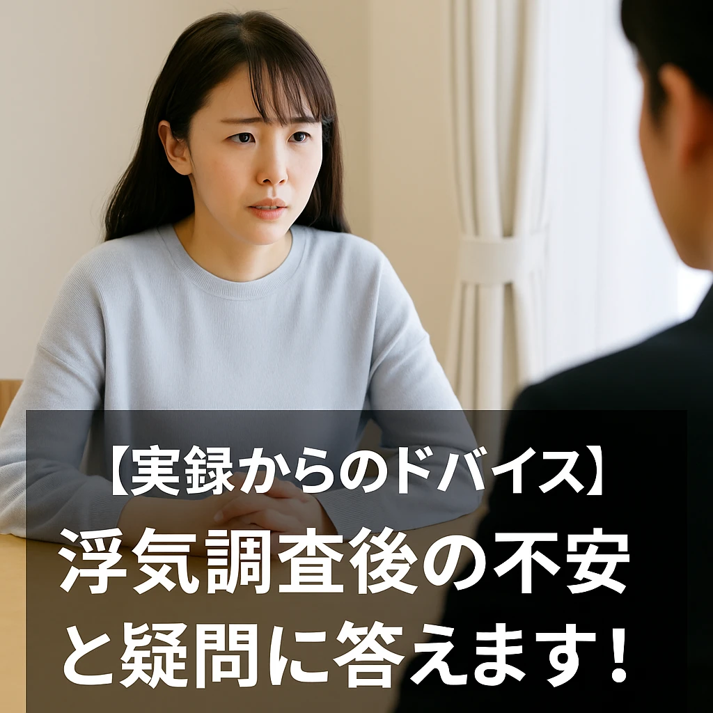 浮気調査のイメージ