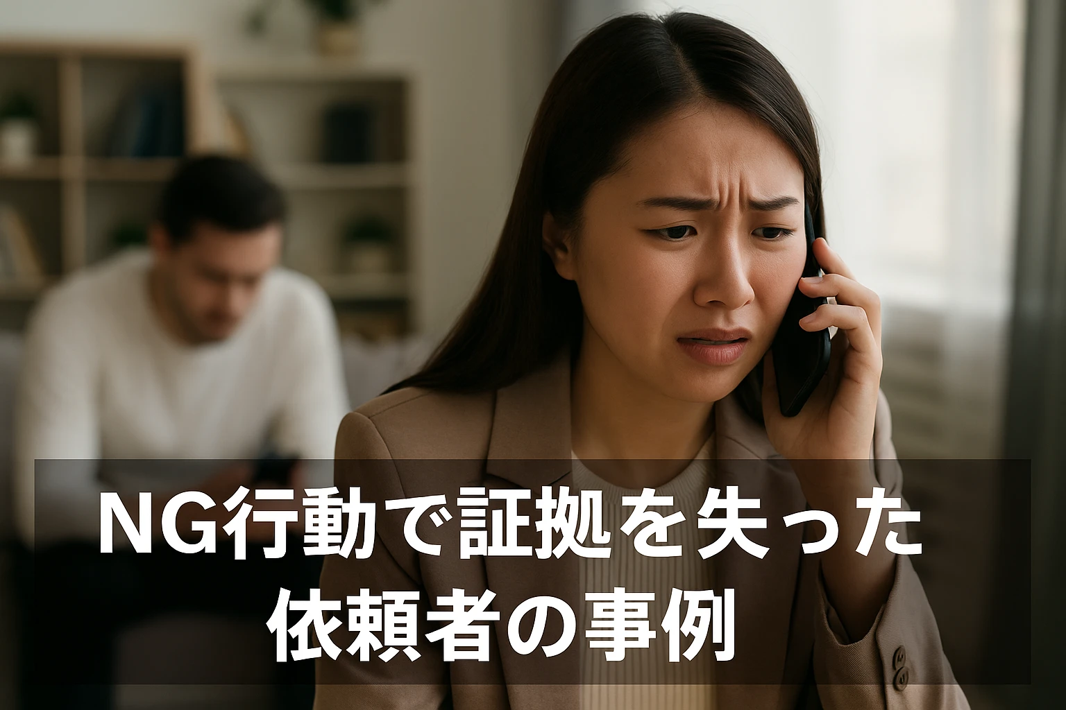 浮気調査のイメージ