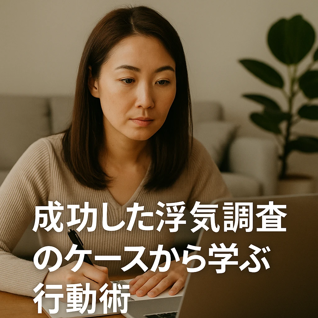 浮気調査のイメージ