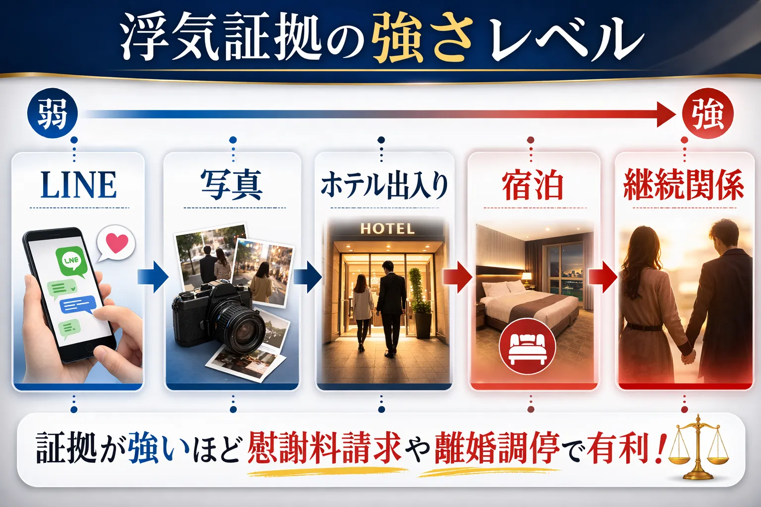 浮気調査のイメージ