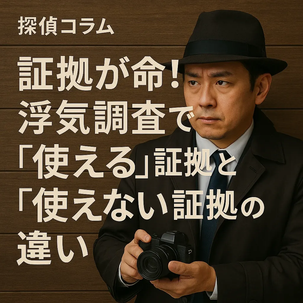 浮気調査のイメージ