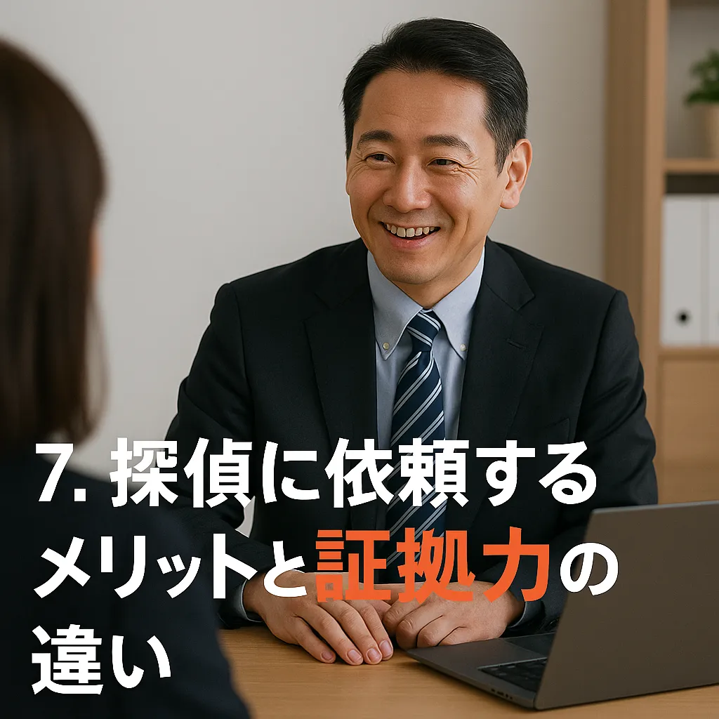 浮気調査のイメージ