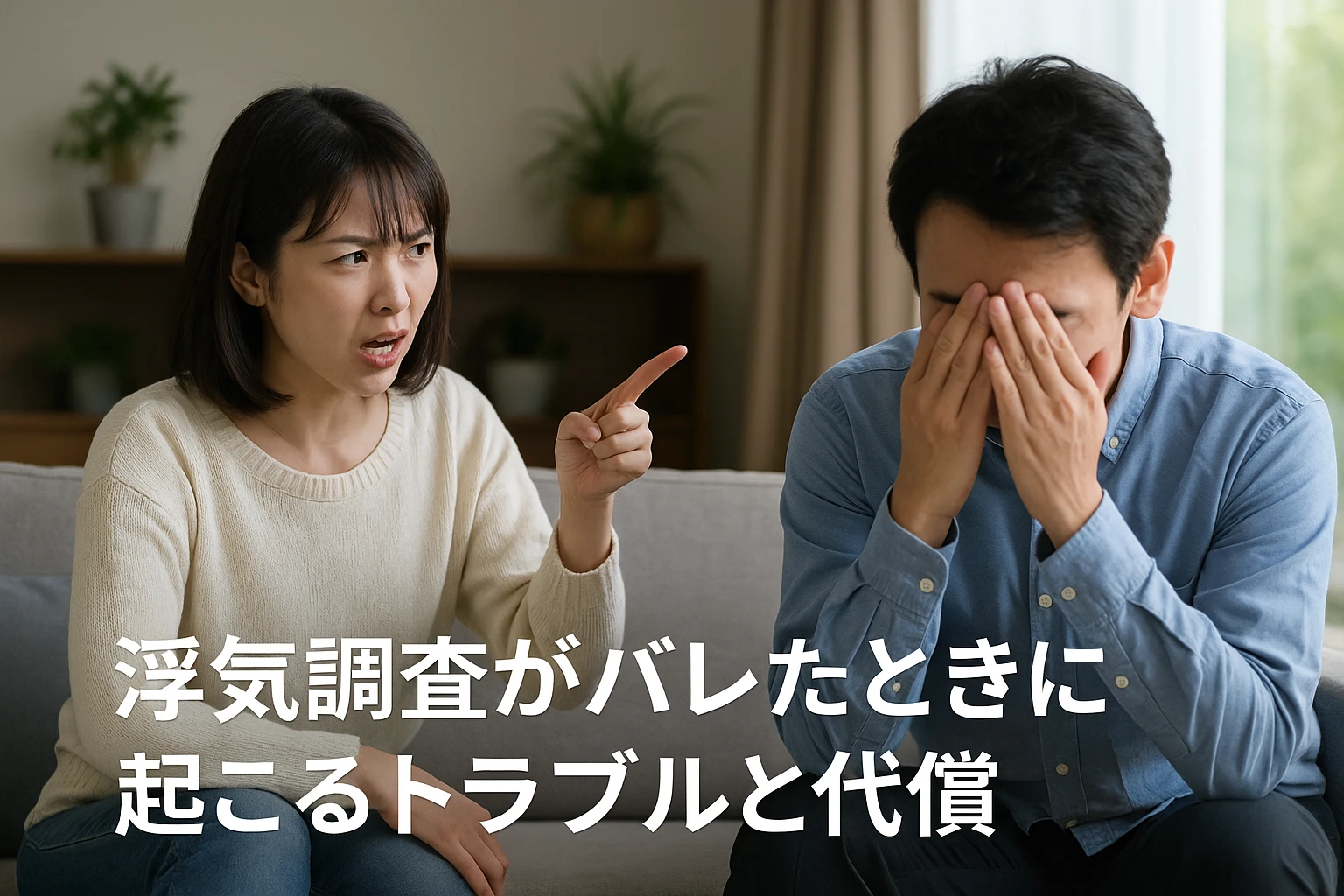 浮気調査のイメージ