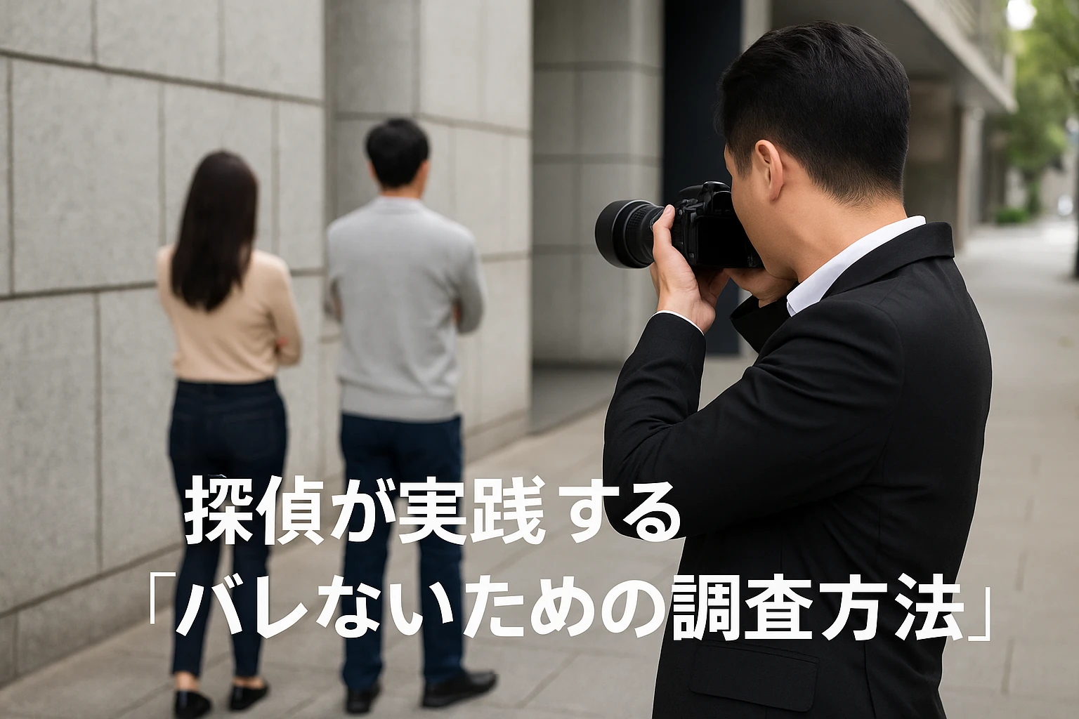 浮気調査のイメージ