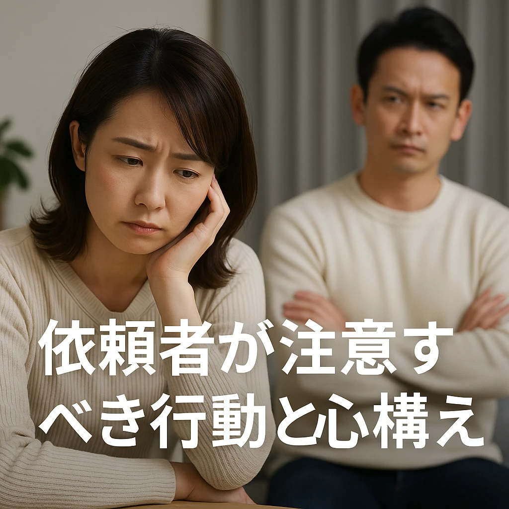 浮気調査のイメージ