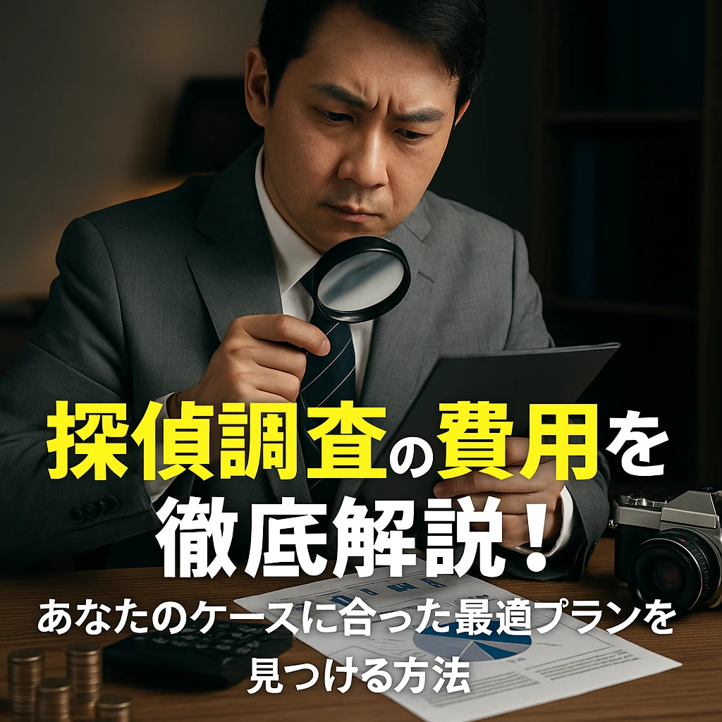 浮気調査のイメージ