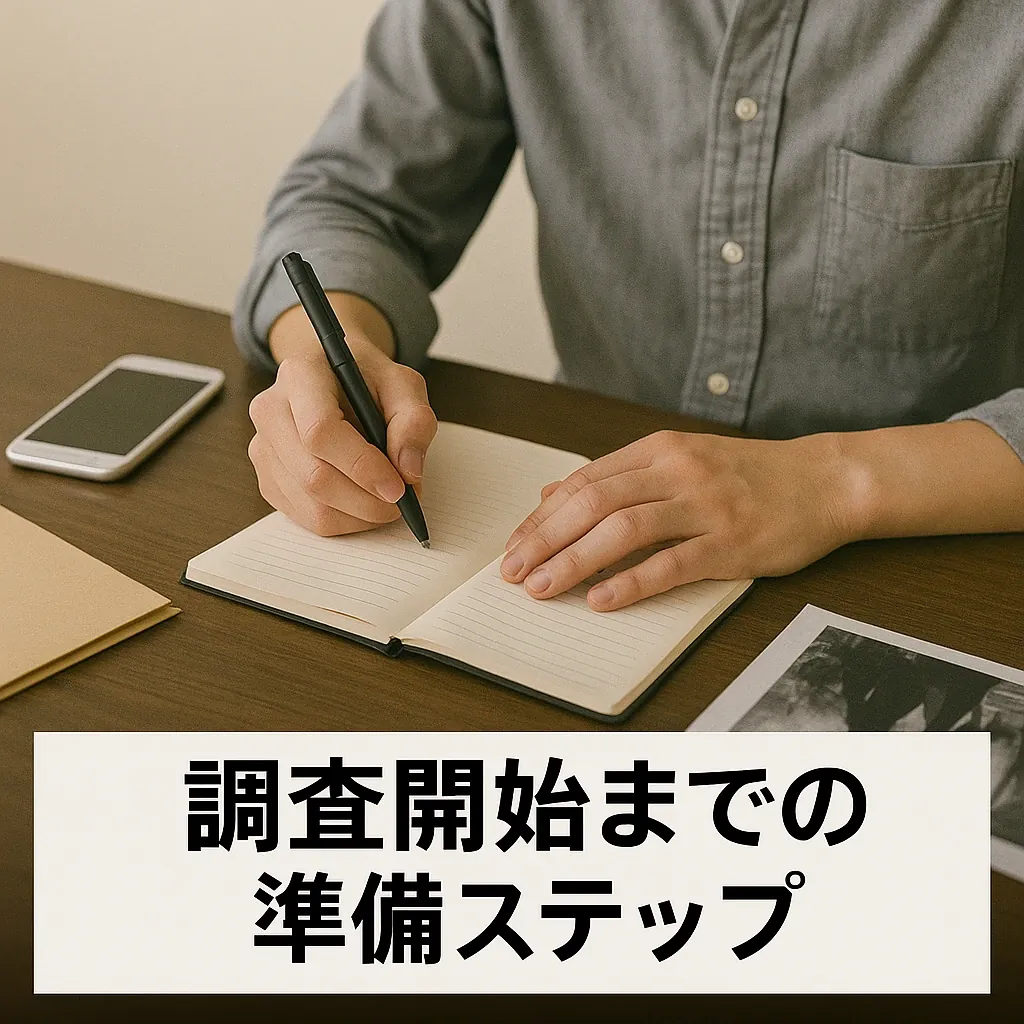 浮気調査のイメージ