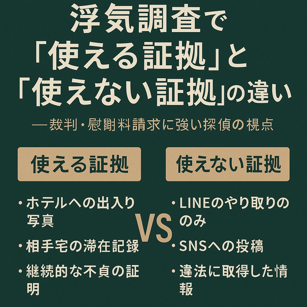 浮気調査のイメージ