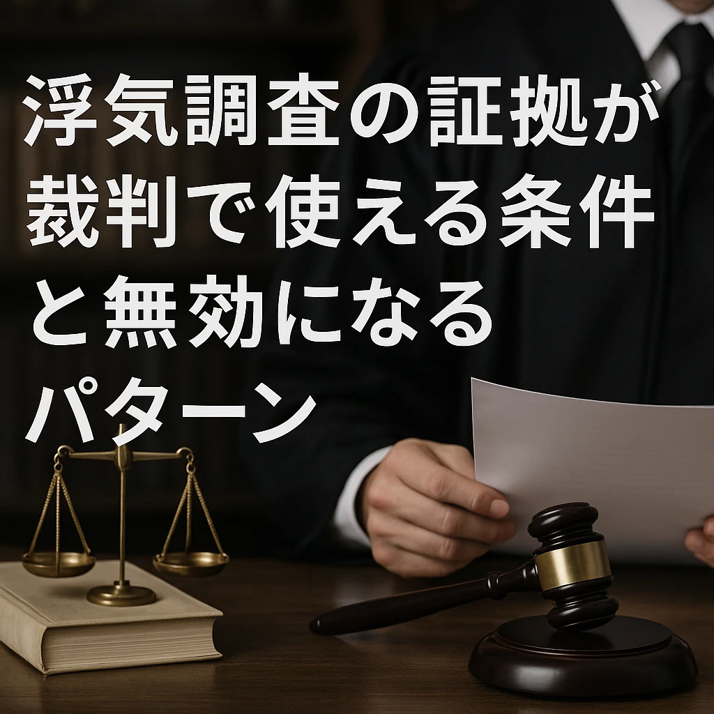 浮気調査のイメージ