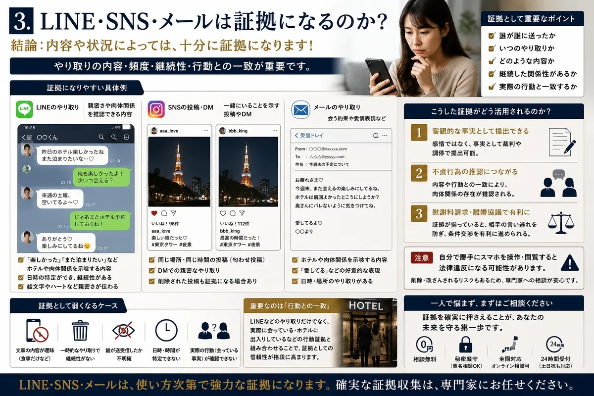 浮気調査のイメージ