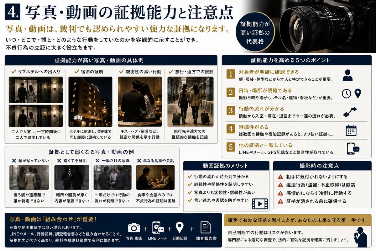 浮気調査のイメージ
