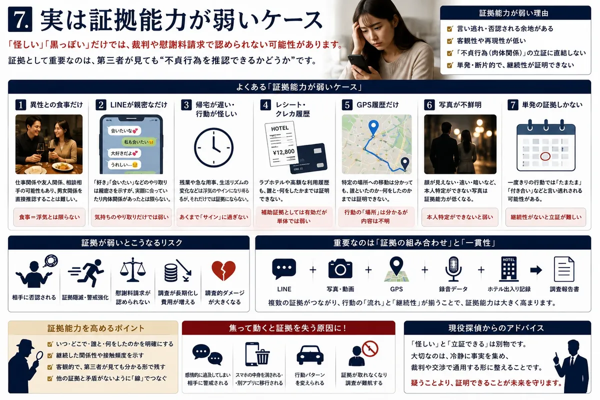 浮気調査のイメージ