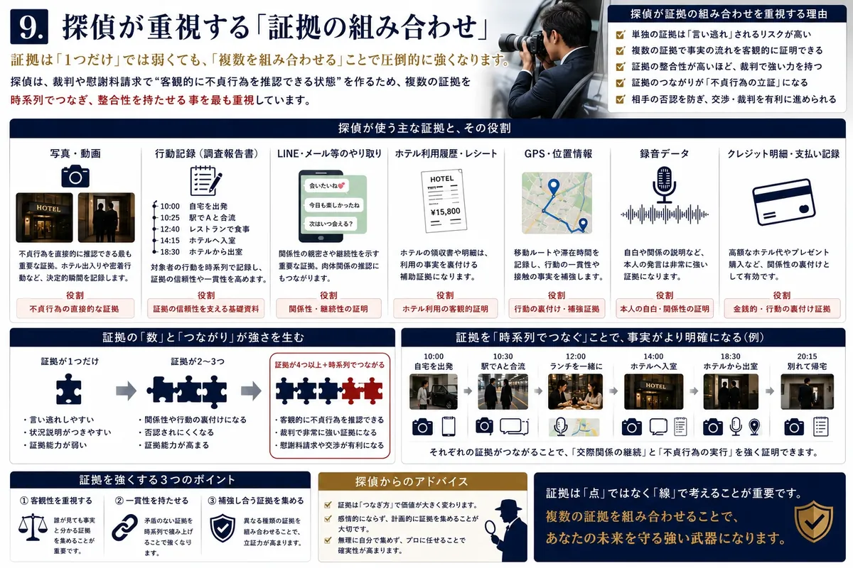 浮気調査のイメージ