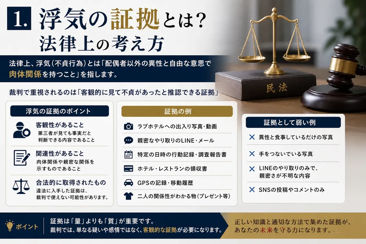 浮気調査のイメージ