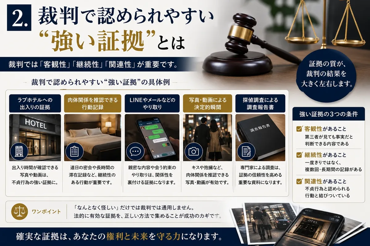浮気調査のイメージ