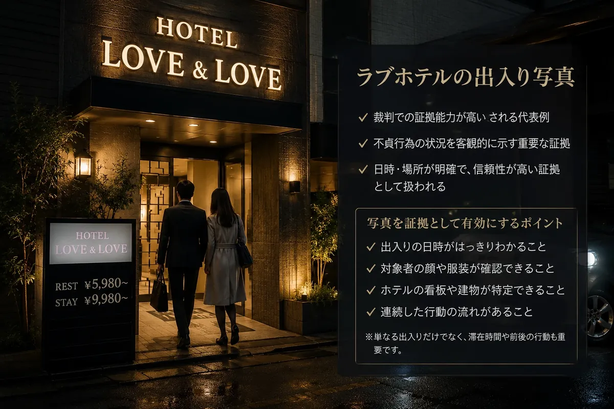 浮気調査のイメージ