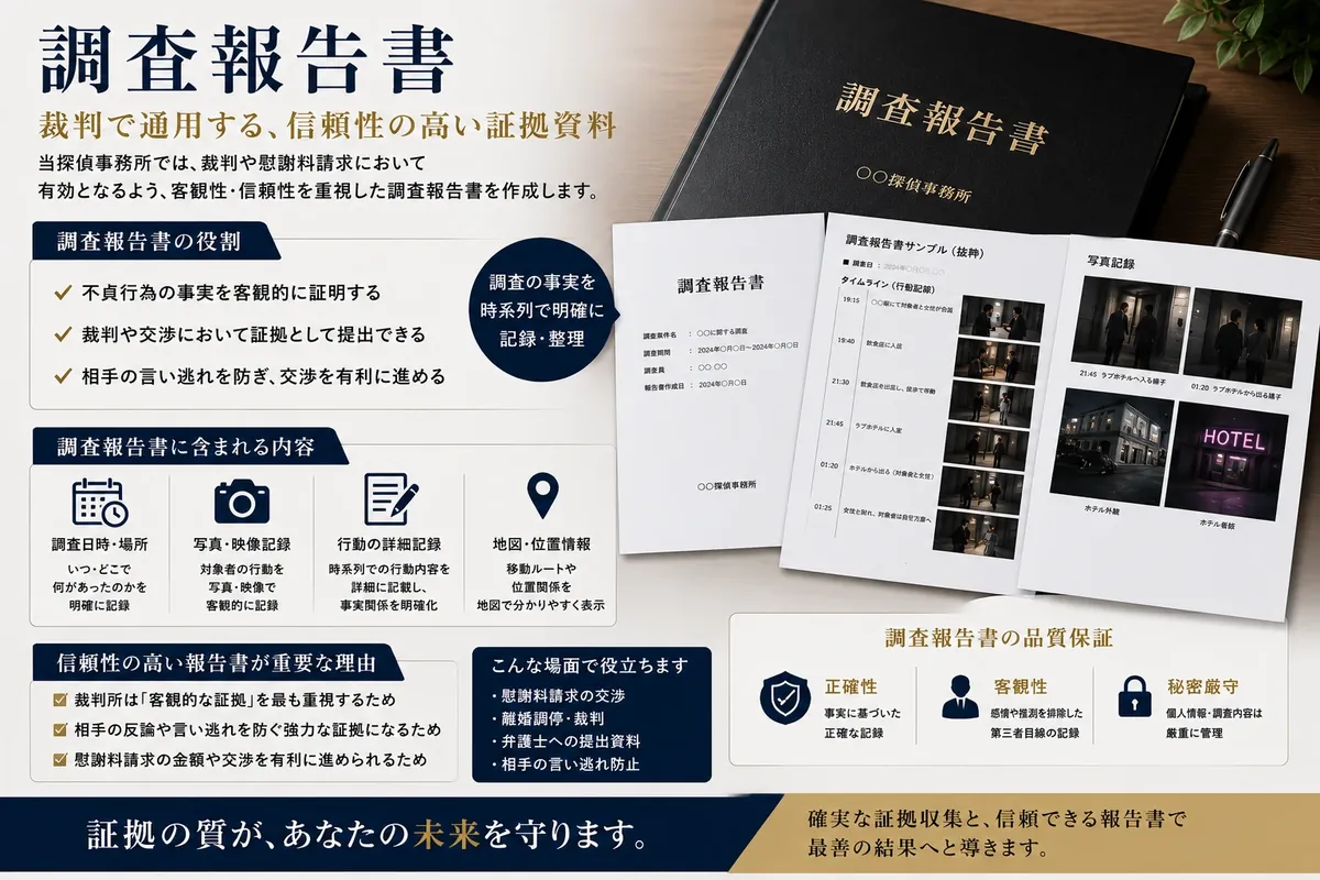 浮気調査のイメージ